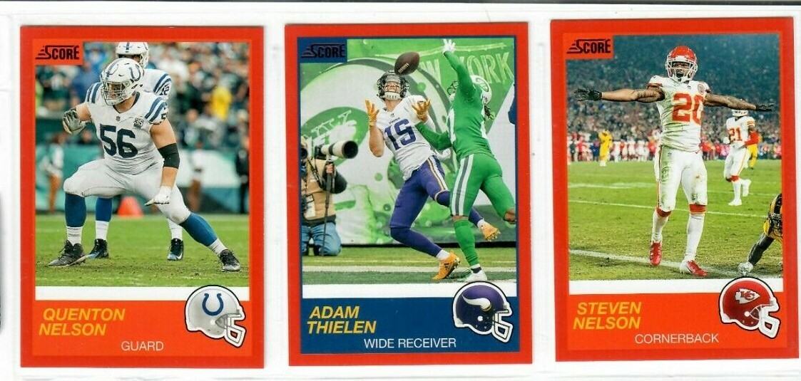 2019 Panini Score Football RED RETAIL BASE You Pick THIELEN RIVERS WATT LAMAR ++