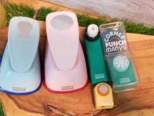 6x Marvy Uchida Craft Paper Punches - Sizes in Pictures