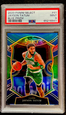 panini SELECT PRIZM JAYSON TATUM PSA 9