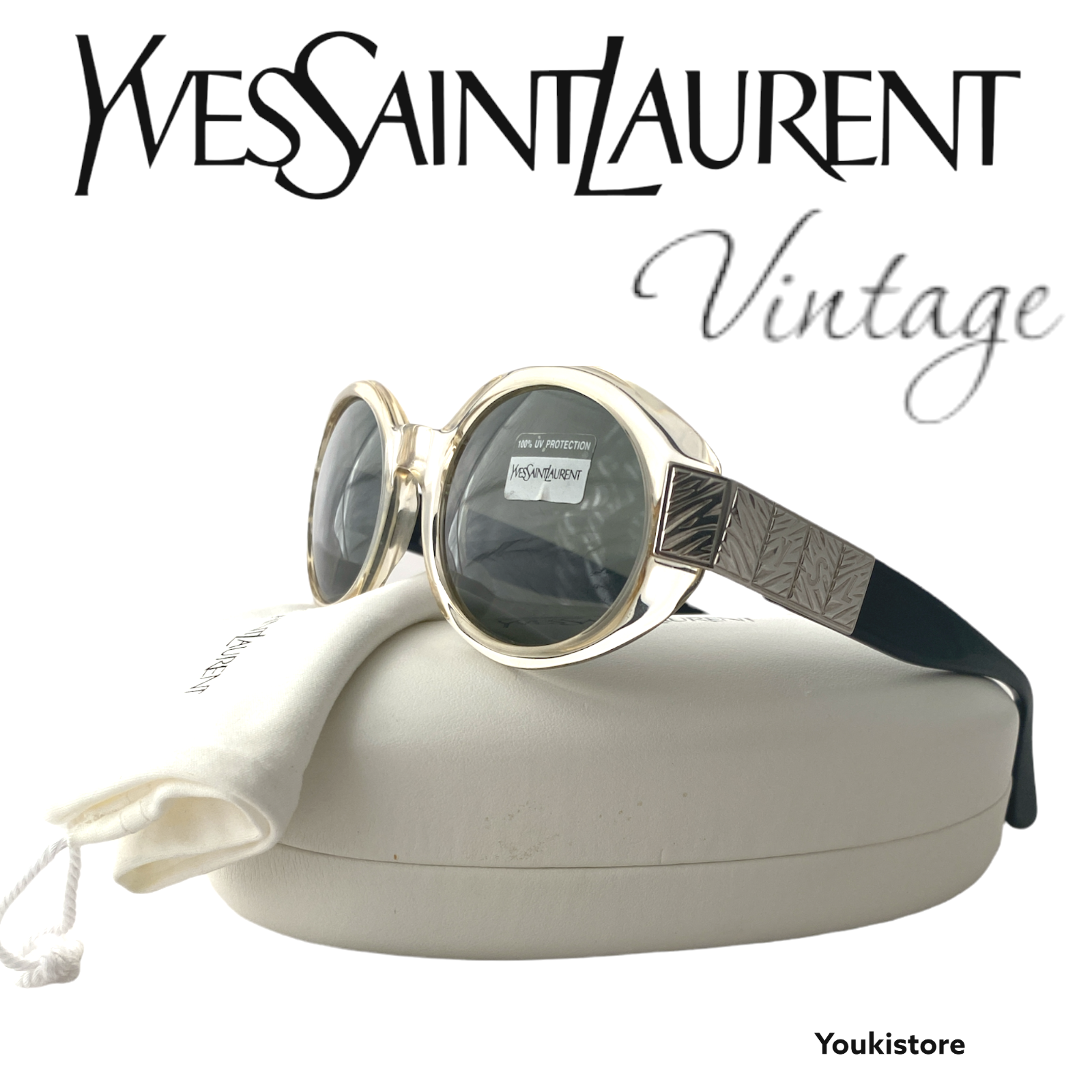 YVES SAINT LAURENT occhiali da sole 6548 y646 RARE VINTAGE sunglasses Italy CE