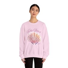 Folly Beach SC / Unisex Heavy Blend  Crewneck Sweatshirt