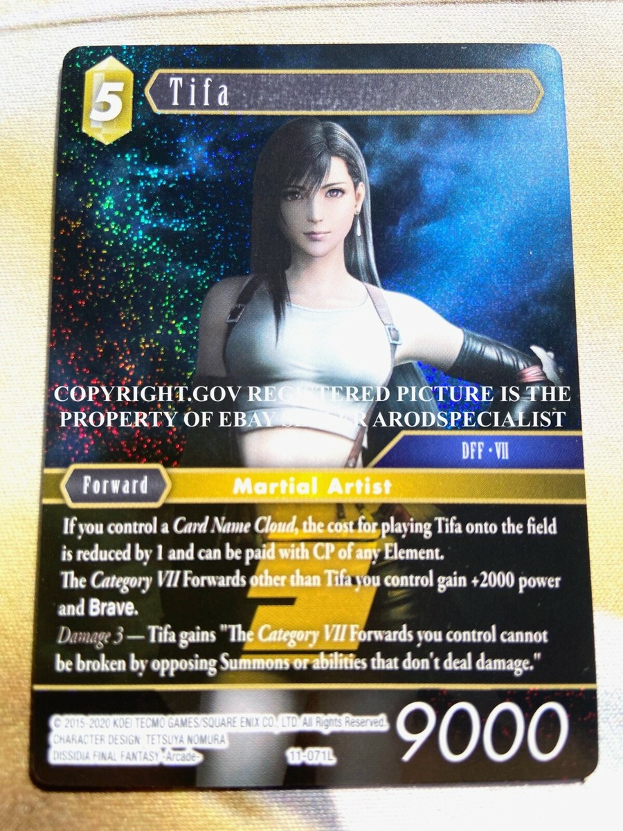 FFTCG 11-07L ティファ フルアートプレミアム ファイナル