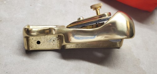 Macchina Utensile Americana (AMT) OTTONE Bordo Trimming Block Plane A959 Nuovo con scatola - Foto 4 di 5