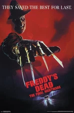 Poster - Studio B - Nightmare on Elm Street Freddy 23"x35" Wall Art p6588
