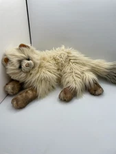 Russ Yomiko Furry Long Haired Himalayan Cat Large 24" Plush #7978 Shaggy Hairy