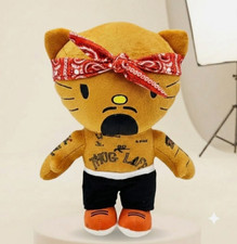 Custom 2 Pac Tupac Hello Kitty Plushy Soft Plush Toy
