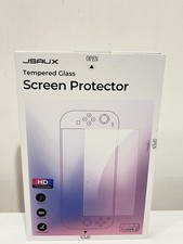 JSAUX Tempered Glass Screen Protector for Nintendo Switch 2 HD 9H Clear