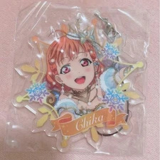 Chika Takami Love Live Acrylic Keychain Aqours School Festival