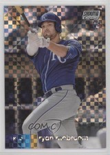 2020 Topps Stadium Club Chrome X-Fractor Ryan McBroom #376 0d2