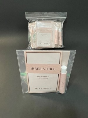 GIVENCHY  IRRESISTIBLE : VERY FLORAL  WOMENS : EAU DE PARFUM SAMPLES-1 LOT OF 10