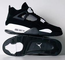 Jordan Nike Air Jordan 4 Retro "White Thunder" Basketball Shoes Size US 7-12