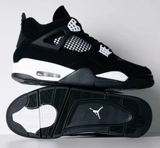 Men's Jordan 4 Retro "White Thunder" Shoes Size US 7-12
