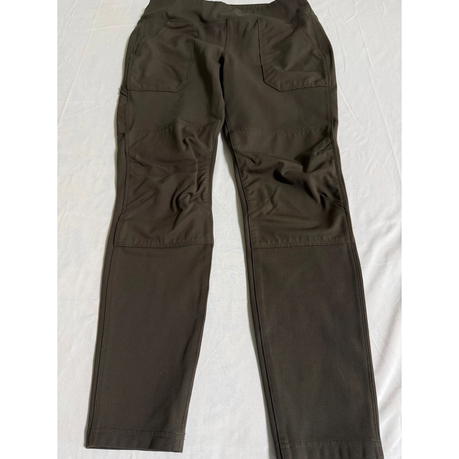 Carhartt Force Fitted Lightweight Utility Leggings Brown Womens Medium Regular