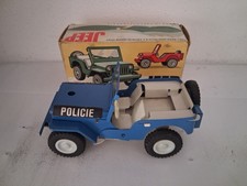 JEEP  Modellino Auto Giocattolo Collezionismo metallo anni 70 Cecoslovacchia