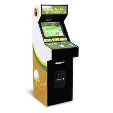 Arcade1Up Golden Tee 3D Arcade Console Video Game, 5-Foot Cabinet Open Box 