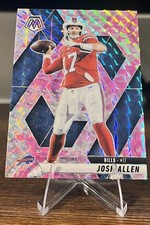 2025 Panini Mosaic - Josh Allen #150 Reactive Purple Mosaic Prizm