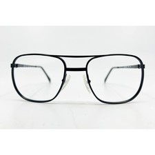 ArtCraft Eyeglasses Frames Mens Black Aviator OP 55-18-145 55mm