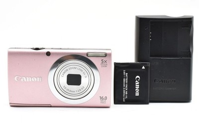 Canon PowerShot A2400 IS Pink Compact Digital Camera Tested From