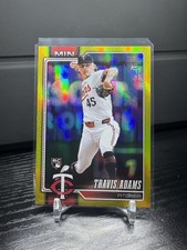 26 Topps Series 1 Travis Adams Yellow Foil /399