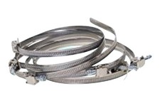 Pack of 10 Ducting Clips - 270mm (10.5") Diameter