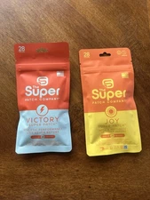 The Super Patch Company:The Victory Patch & The Joy Patch Pack Of 28 Patches