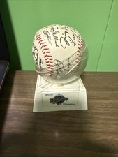 1991 World Series Souvenir Autographed Baseball -Facsimile Signatures