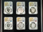 2023 Morgan & Peace $1 6-Coin Set NGC First/Advance Release MS PF RP70