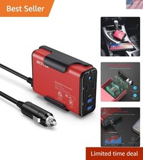 Bestek 150W DC to AC Power Inverter with 250W Peak - Essential Car Accessory