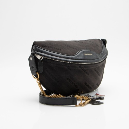 DAMAGED - Balenciaga Logo Canvas Souvenir XS Bag thumbnail 2