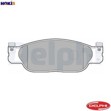 BRAKE PAD SET DISC BRAKE LP1468 FOR JAGUAR AJD 2.7L JB 2.5L AJ-V6/FB 3.0L 6cyl