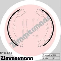 Zimmermann Bremsbacken Feststellbremse Hinten FüR Mercedes S-Klasse W221 C216