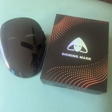 Shining App Mask LED Face Mask -App Control- Rechargeable Open Box