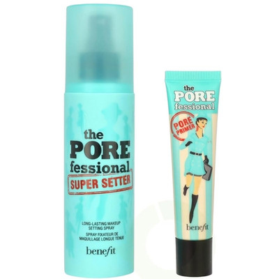 Primer & Setting Spray Set Pink 22ml Primer + 120ml Super Setter Longwear Matt