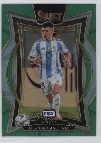 2024-25 Panini Select FIFA Terrace Green Prizm 4/5 Lisandro Martinez #57
