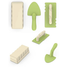 3pcs Beach Shovel Toy Set &ndash; Fun Digging Tools for Kids&rsquo; Summer Sand Play - NEW