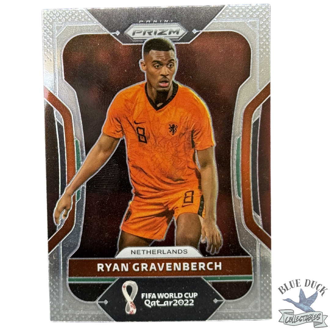 2022 Panini Prizm World Cup - Ryan Gravenberch - Silver Prizm - Netherlands