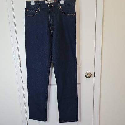 Levi's Men's Dark Indigo Straight Jeans Size W36 L36