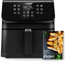 COSORI Pro Gen 2 Air Fryer 5.8QT, 13 One Touch Functions, Detachable Basket, BLK