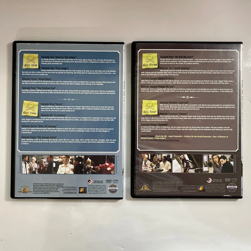 Dead Like Me - Season 2 (DVD, 2008) 4 Discs, Tested & Working! - Image 2 of 3