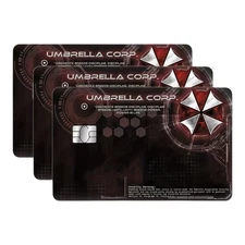 Umbrella Corporation Bioweapons Division Credit Debit Card Skin Sticker 1PC
