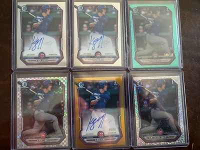 KADE SNELL 2026 BOWMAN CHROME 1ST GOLD REFRACTOR AUTO /50