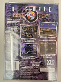 Ultimate Mortal Kombat 3 Sega Saturn CIB Authentic Complete Game Good Fun Game