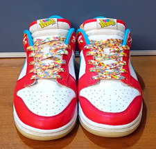 Nike Dunk Low x LeBron James x Fruity Pebbles Habanero Red DH8009-600