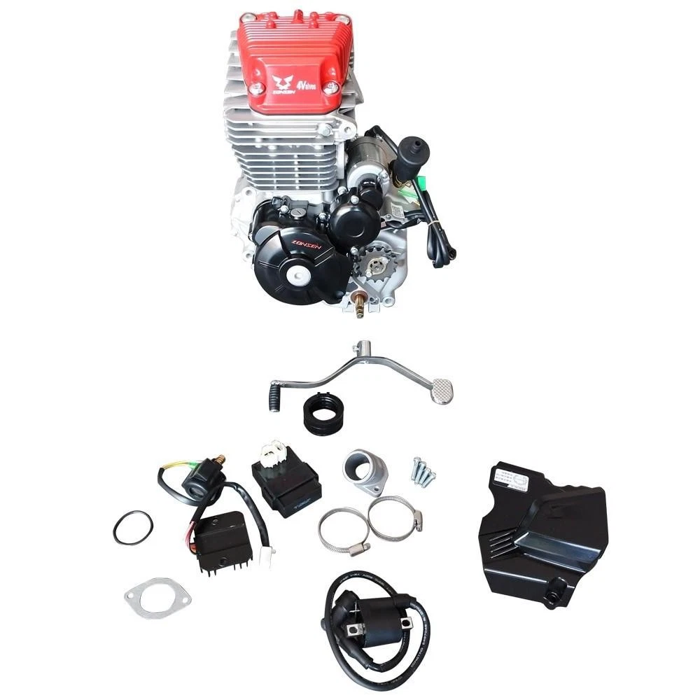 Zongshen CB250RL 4-Valve SOHC 250cc Performance Engine 26hp/6
