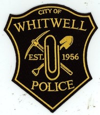 TENNESSEE TN WHITWELL POLICE NICE SHOULDER PATCH SHERIFF