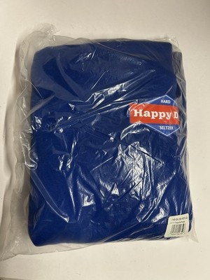 Happy Dad Royal Blue Hooded Sweatshirt Hoodie Size Large Rare Full Send Sealed