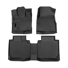 All Weather Rubber Car Floor Mats Compatible with 2012-2017 Chevy Equinox GM...