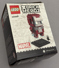 LEGO BRICKHEADZ: Iron Man MK5 Figure 40669 - Brand New in Sealed Box