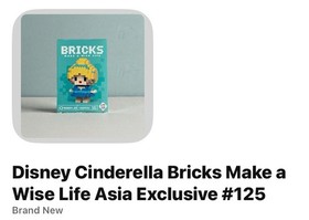 disney cinderella bricks make a wise life