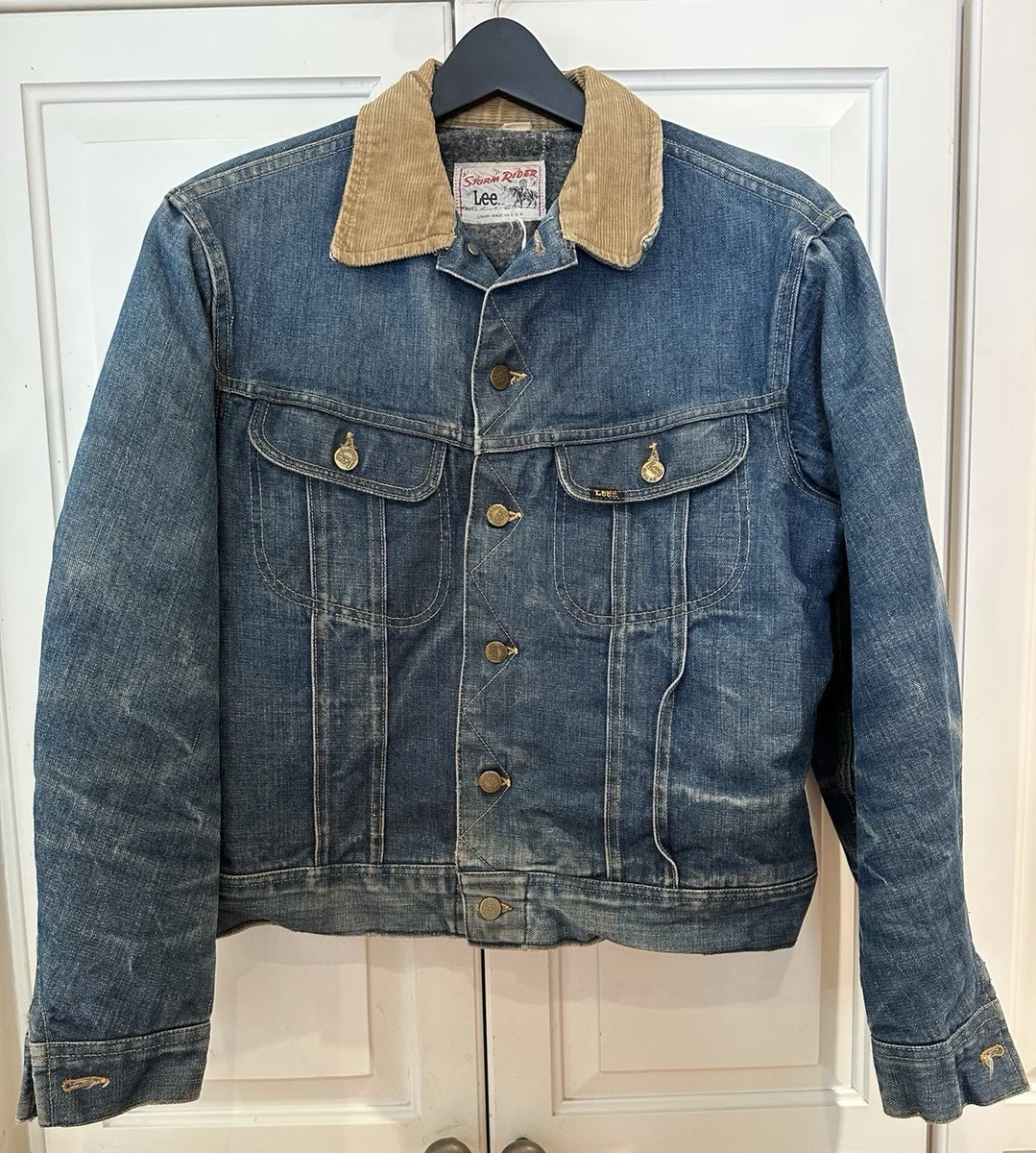 Lee Storm Rider Jean Jacket In Vintage Outerwear Coats & Jackets